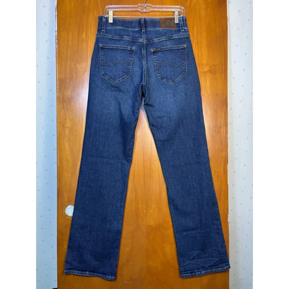 Lee Mens Extreme Motion Regular Bootcut Jeans Size 31x34 Performance Stretch